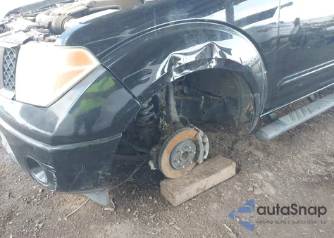 2007 Nissan Frontier Le z USA, uszkodzony, nr VIN 1N6AD07U77C417946